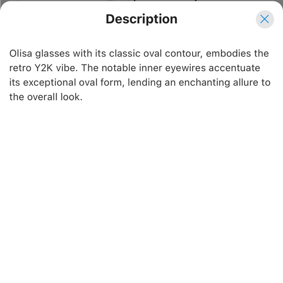 Olisa Y2K Sunglasses - Picture 6 of 6